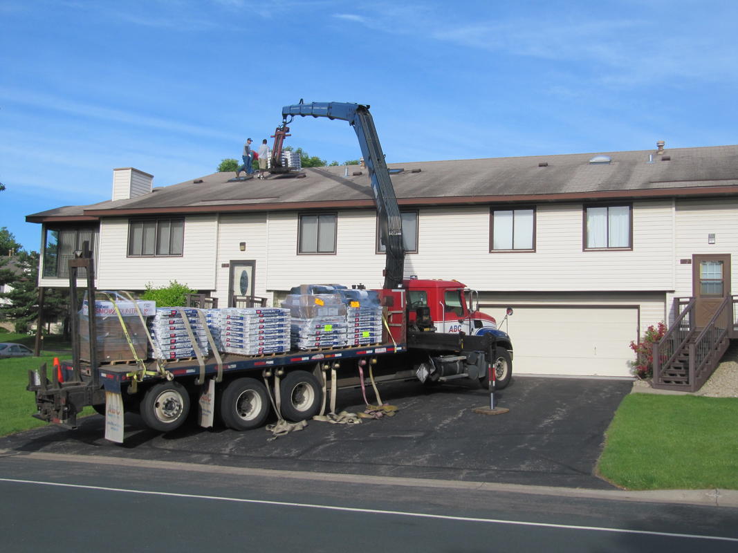 Town Home reshingle roof