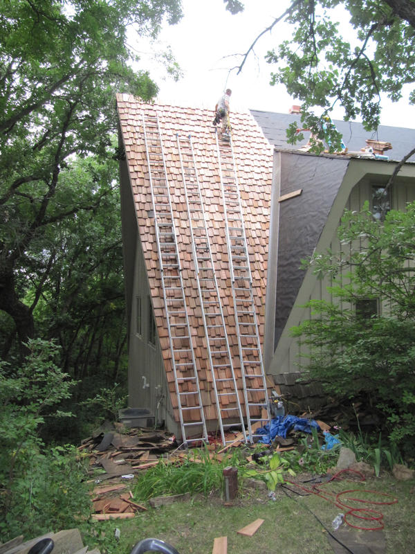 Cedar Shake Roofing Repair